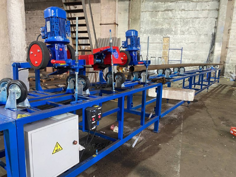 Фото: Новый станок для чистки труб в ГК «БСК»: автоматизация, качество и рост производительности